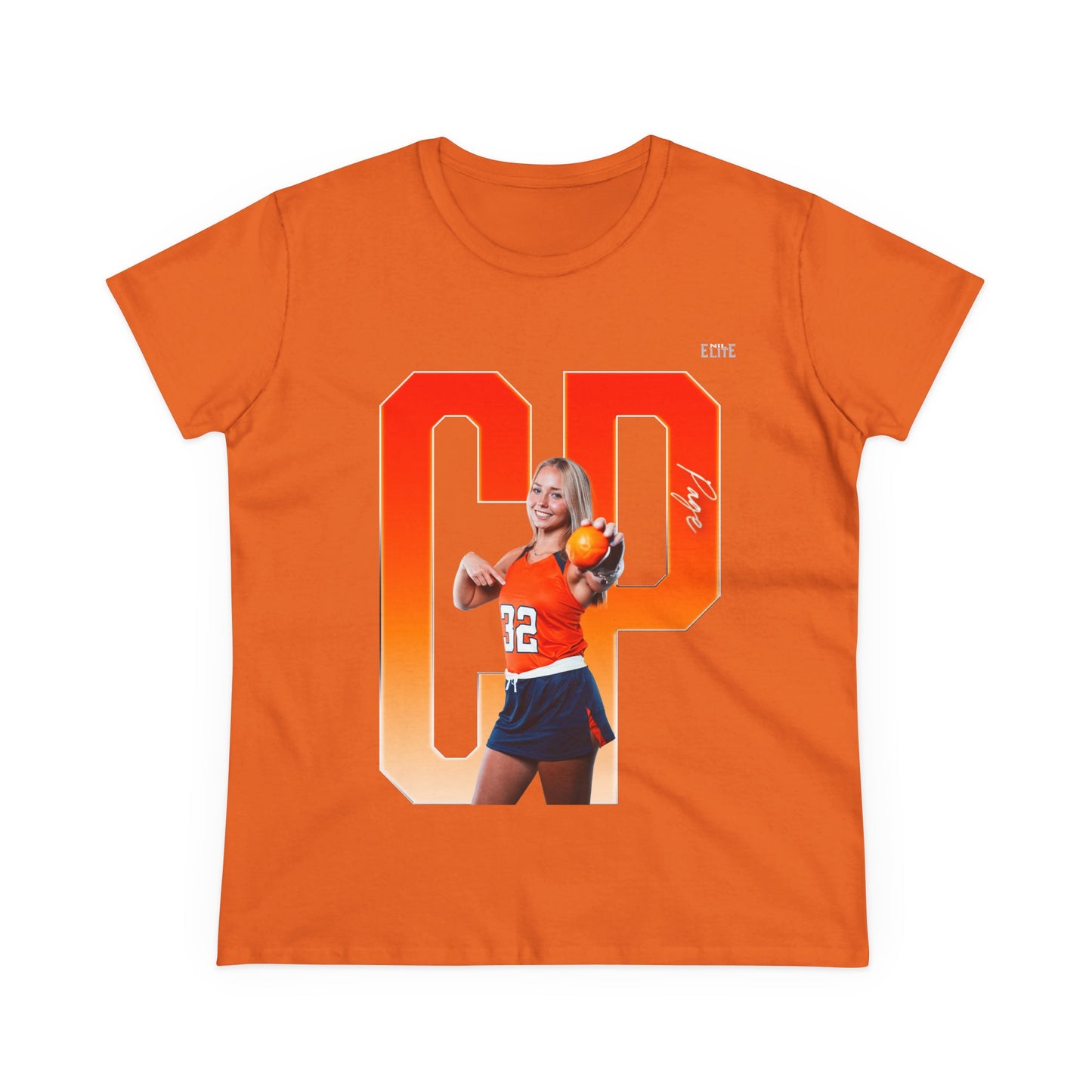 Chloe Page Player Icon Initials Women's Tee