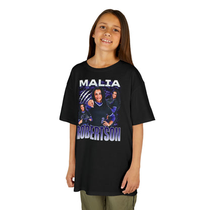 Malia Robertson White & Combo Colored Kids Tee