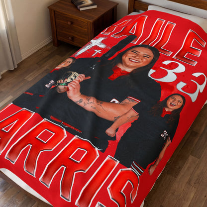 Hailey Harris 60"-80" Plush Blanket