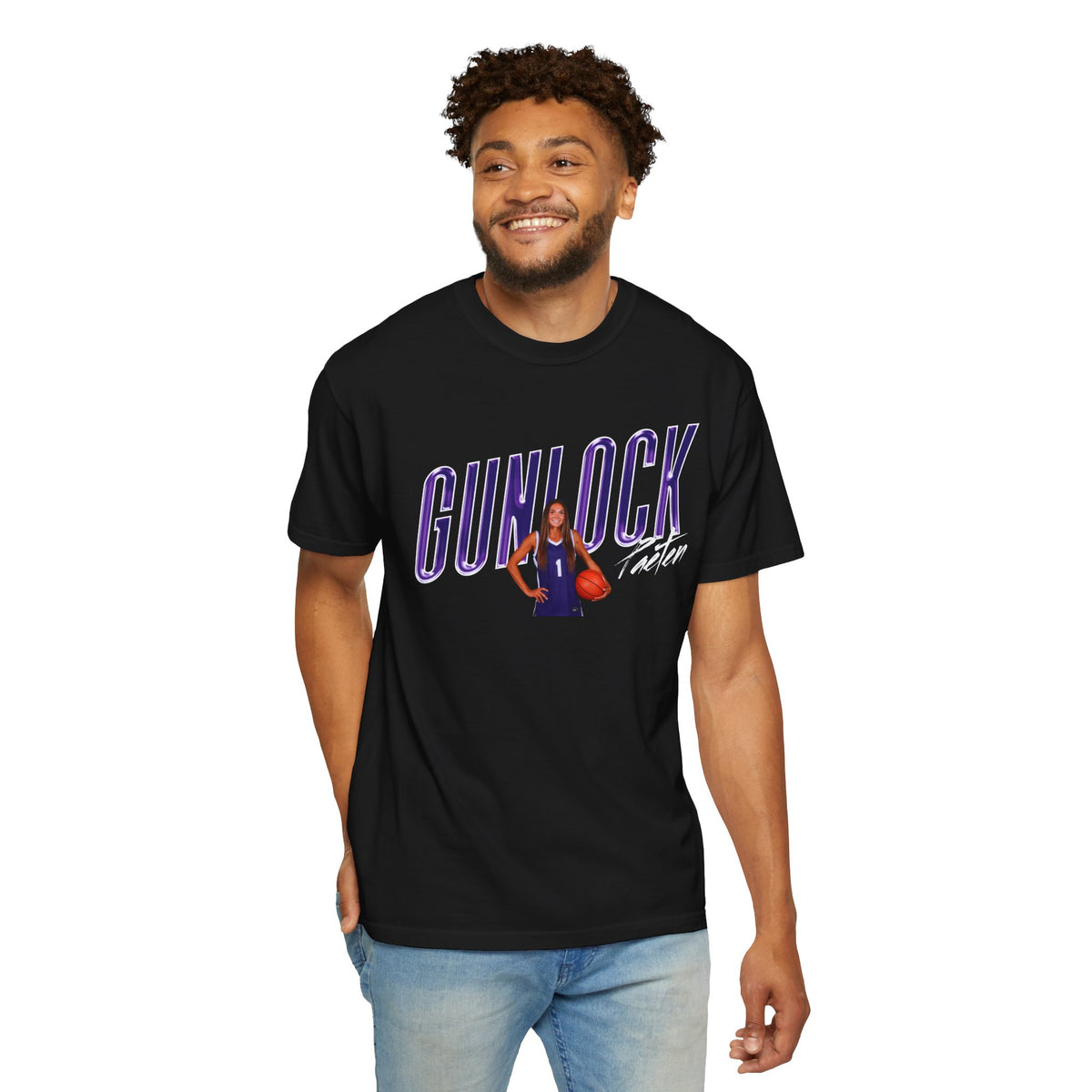 Paeten Gunlock Cursive Combo Colored Premium Tee