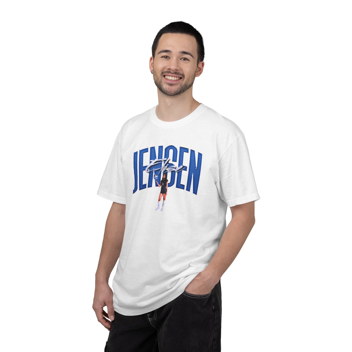 Elise Jensen Curved Combo Colored Premium Tee