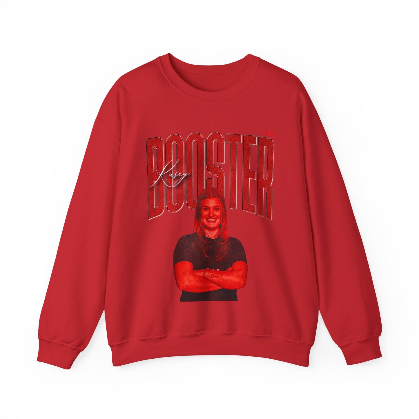 Kasey Booster Faded Glory Crewneck Sweatshirt