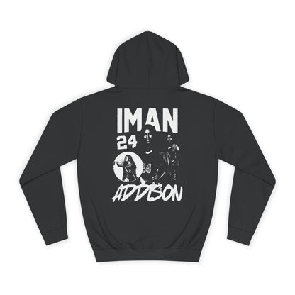 Iman Addison Vintage Blackout Premium Hoodie