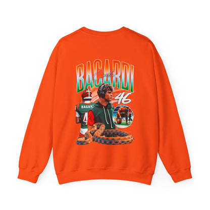 Emilio Bacardi Logo Front & Back Crewneck