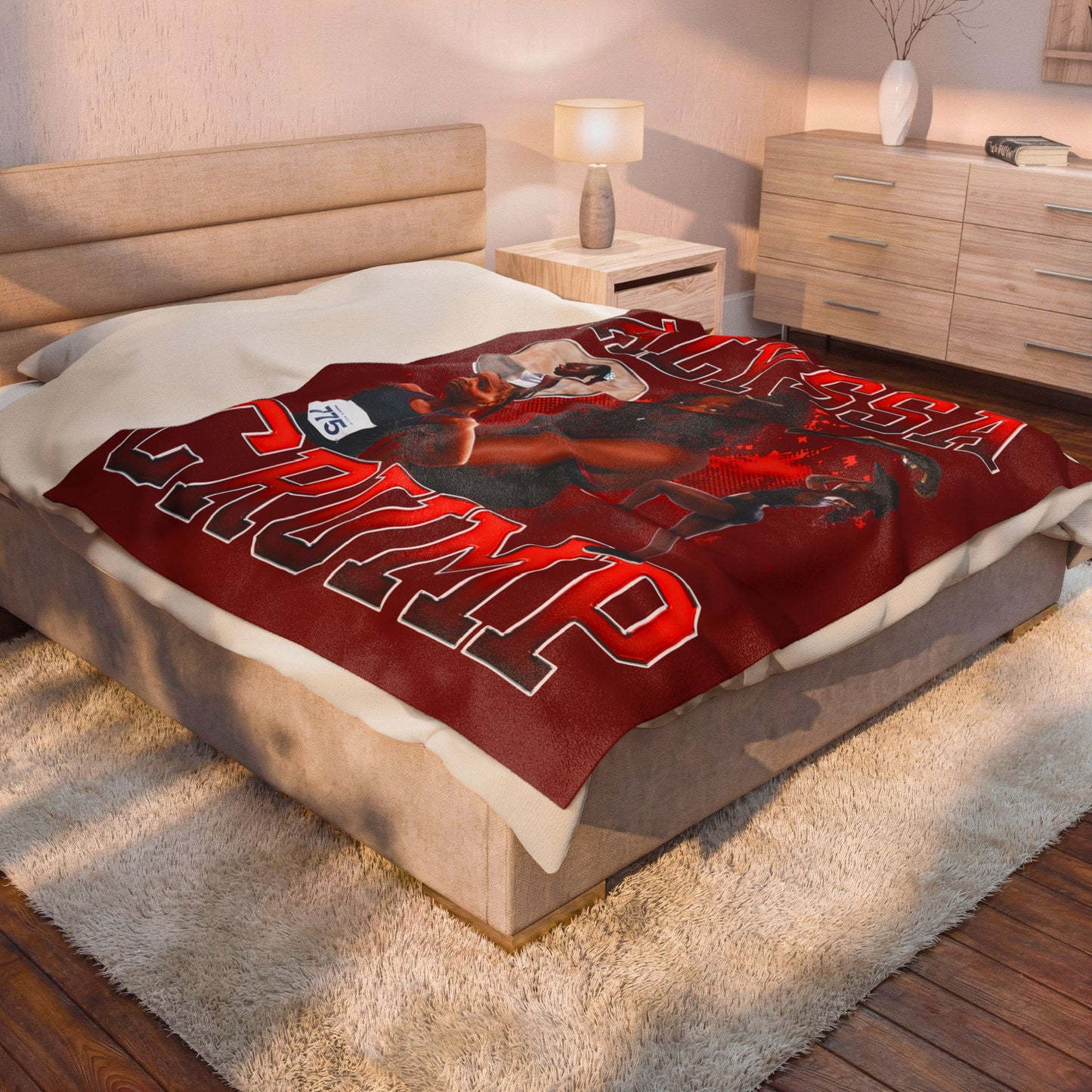 Alyssa Crump 60"-80" Plush Blanket