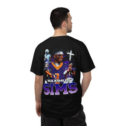 Maximus Sims Logo Front & Back Premium Tee