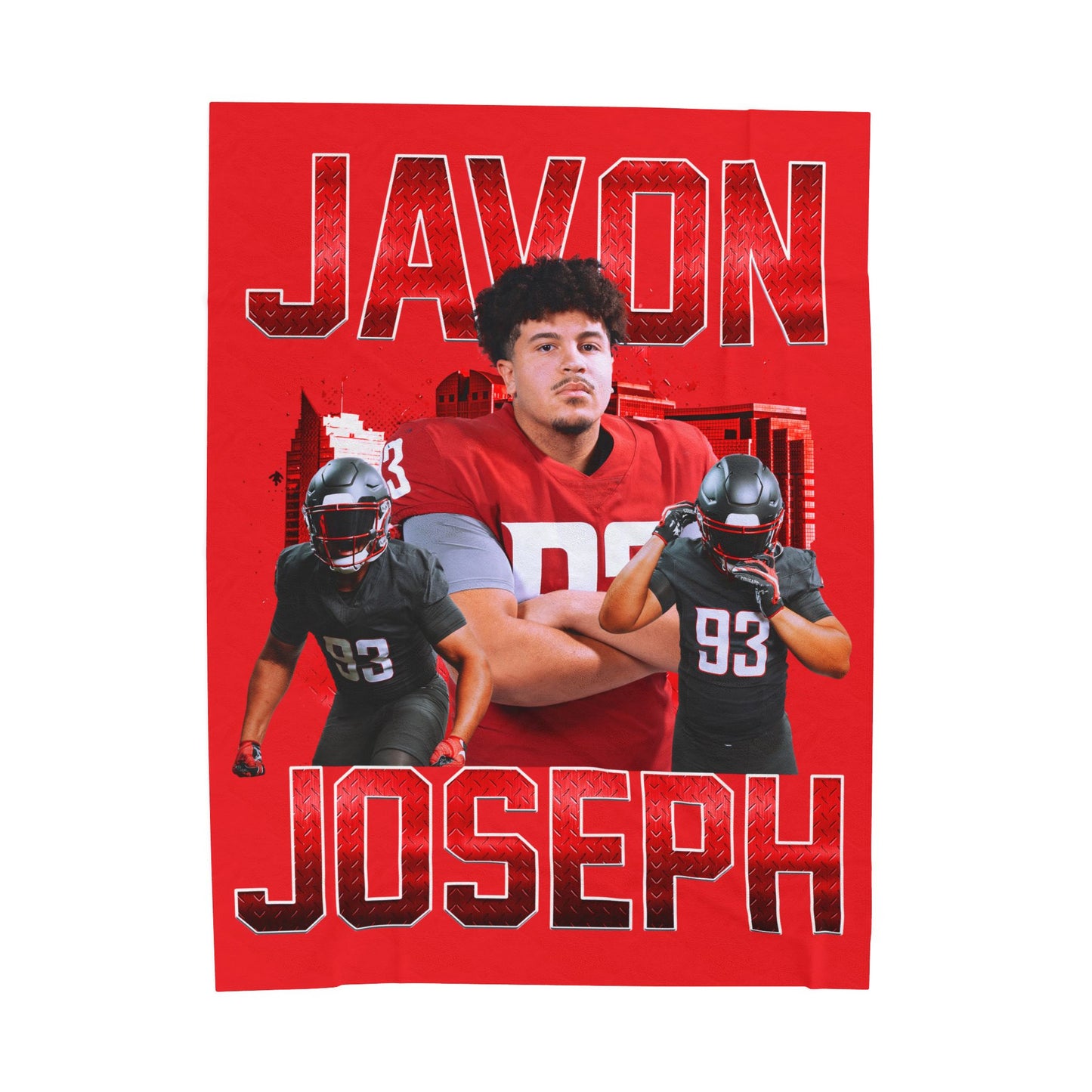 Javon Joseph 60"-80" Plush Blanket