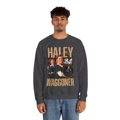 Haley Waggoner Single Color Combo Crewneck Sweatshirt