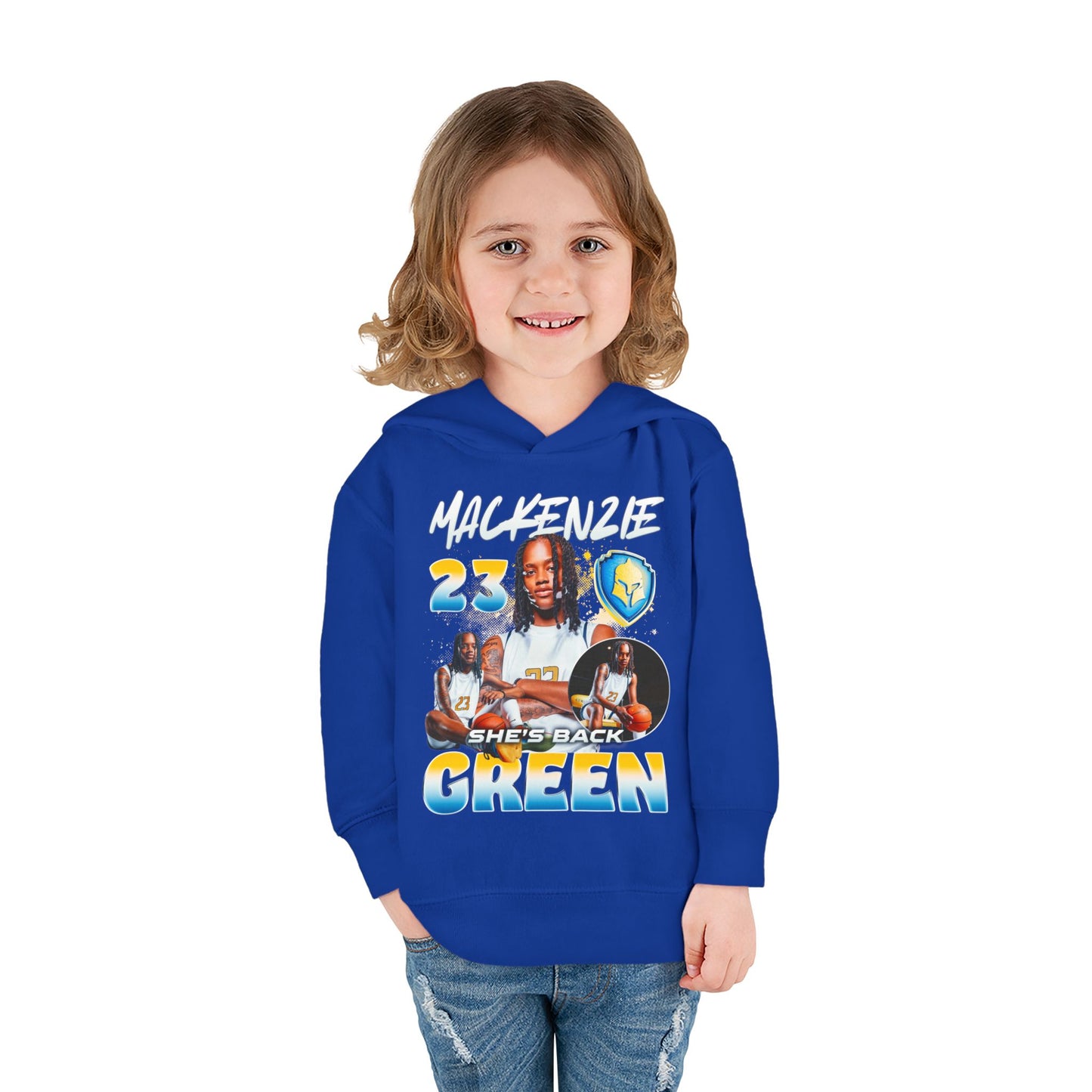 Mackenzie Green Toddler Pullover Hoodie