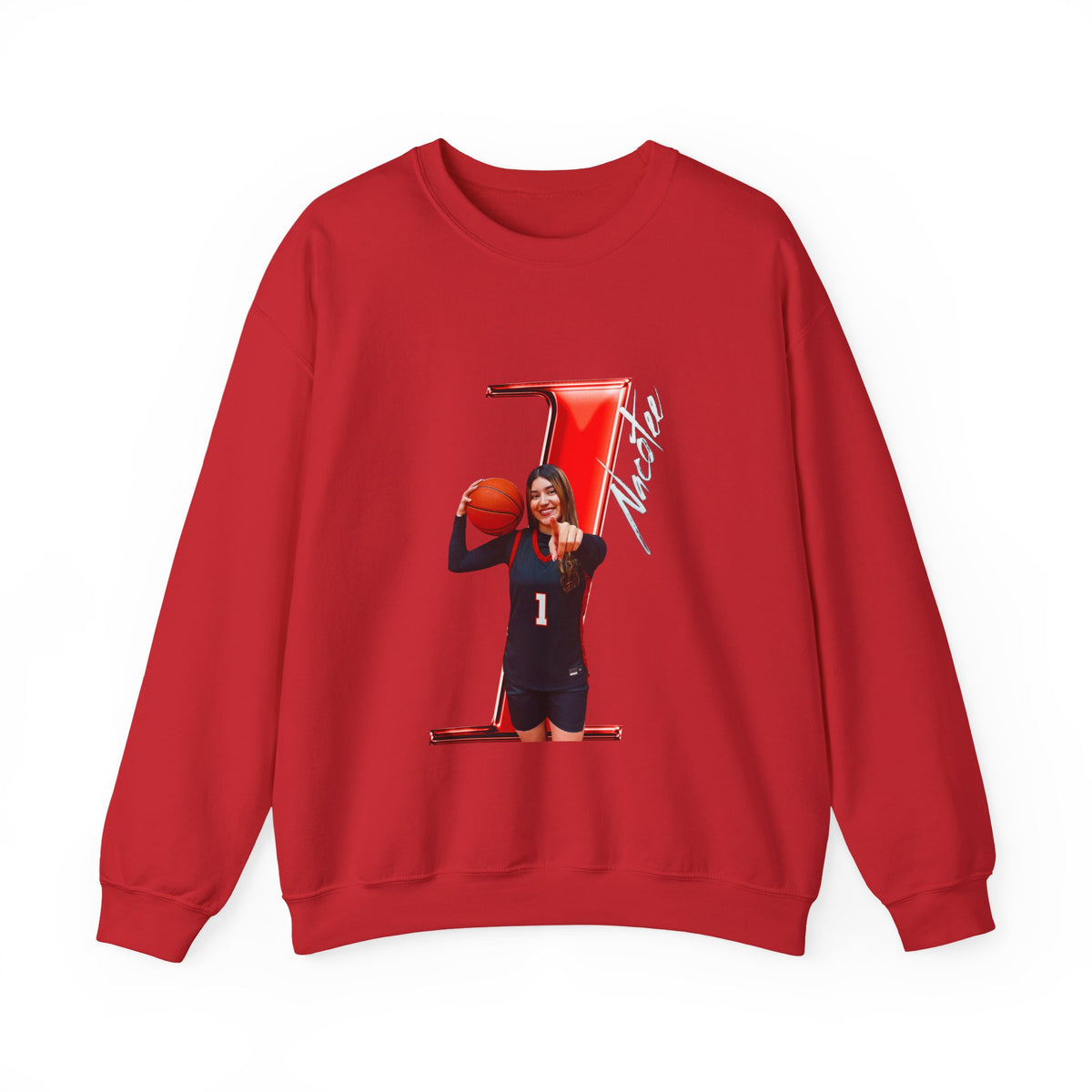 Keira Nacotee Player Icon Number Crewneck Sweatshirt