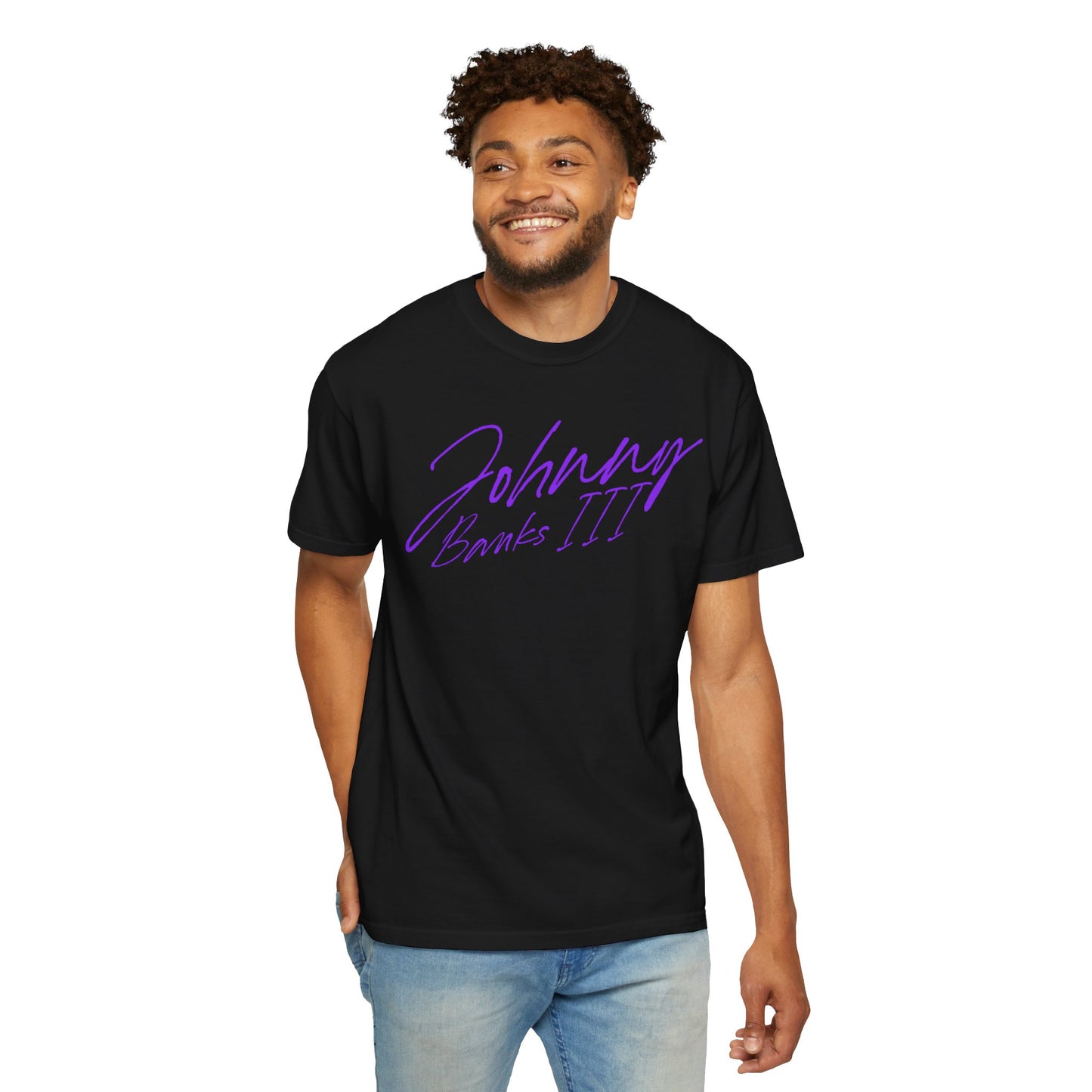 Johnny Banks III Curvise Name & Number Premium Tee