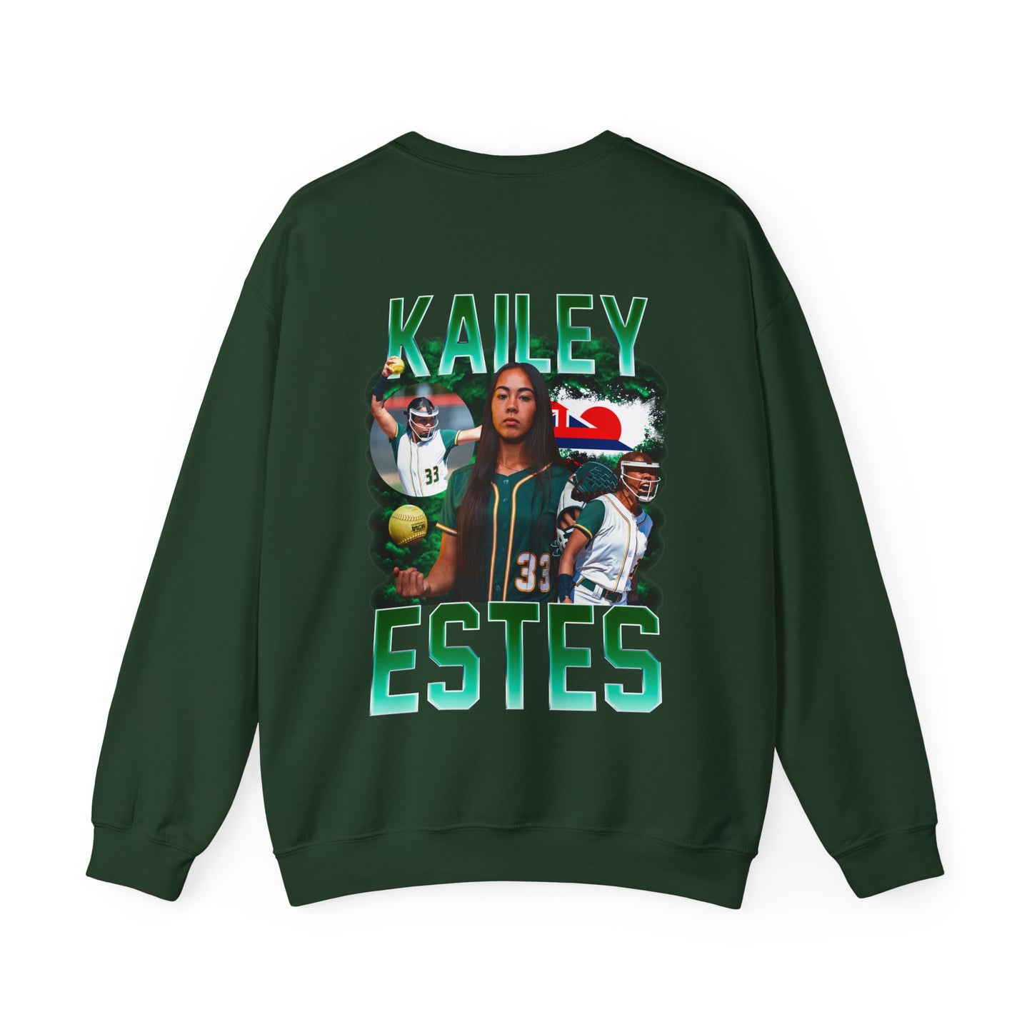 Kailey Estes Logo Front & Back Crewneck