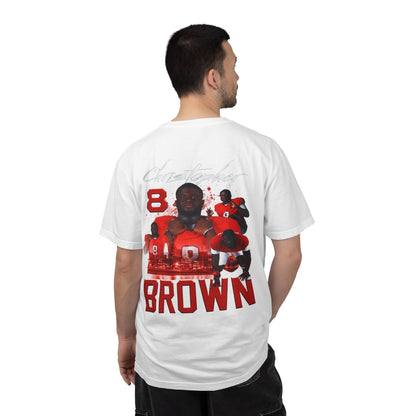 Christopher Brown Logo Front & Back Premium Tee