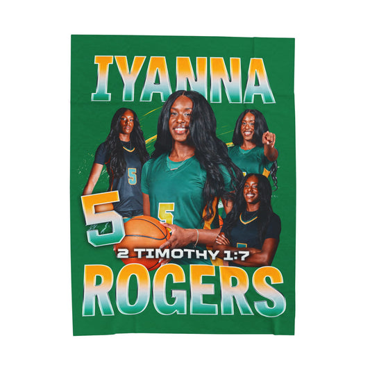 Iyanna Rogers 60"-80" Plush Blanket