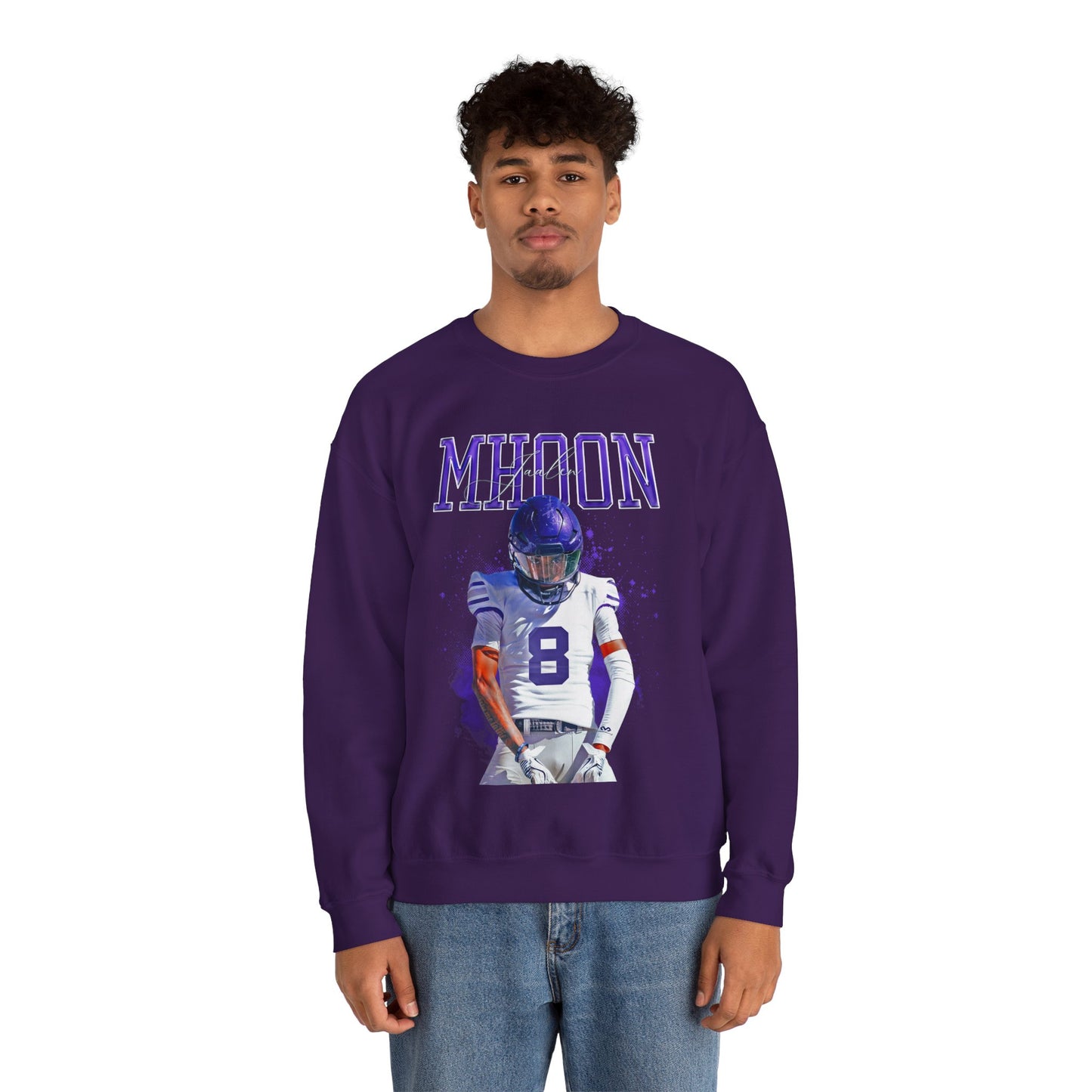 Jaalen Mhoon Splatter Crewneck Sweatshirt