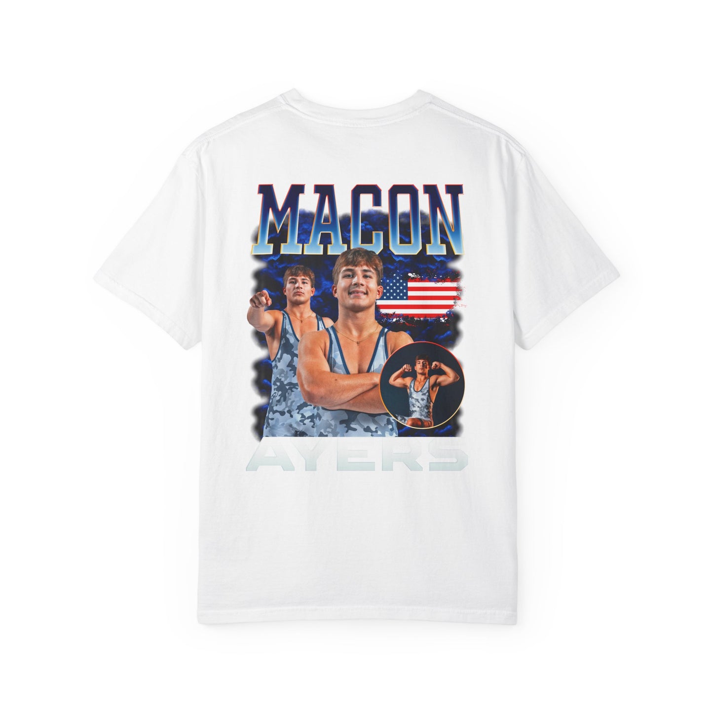 Macon Ayers Logo Front & Back Premium Tee