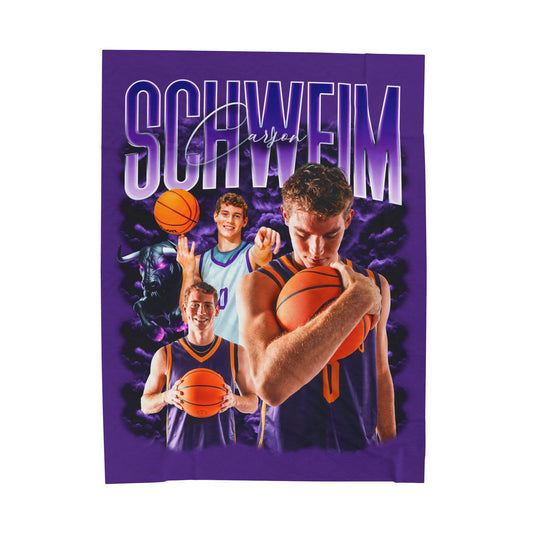 Carson Schweim 60"-80" Plush Blanket
