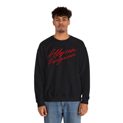 Allyson Ferguson Cursive Crewneck Sweatshirt