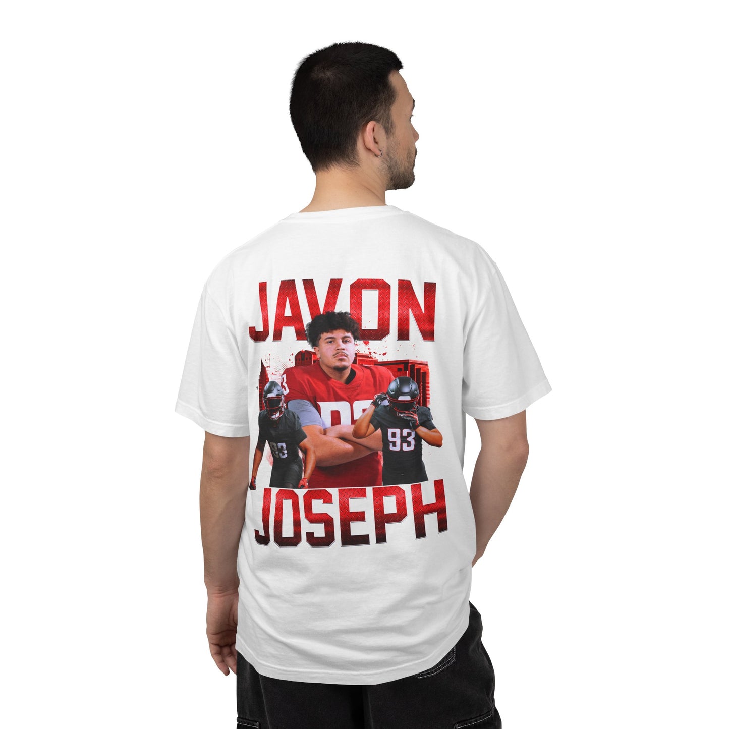 Javon Joseph Logo Front & Back Premium Tee