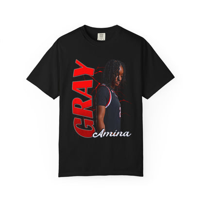 Amina Gray Premium Tee