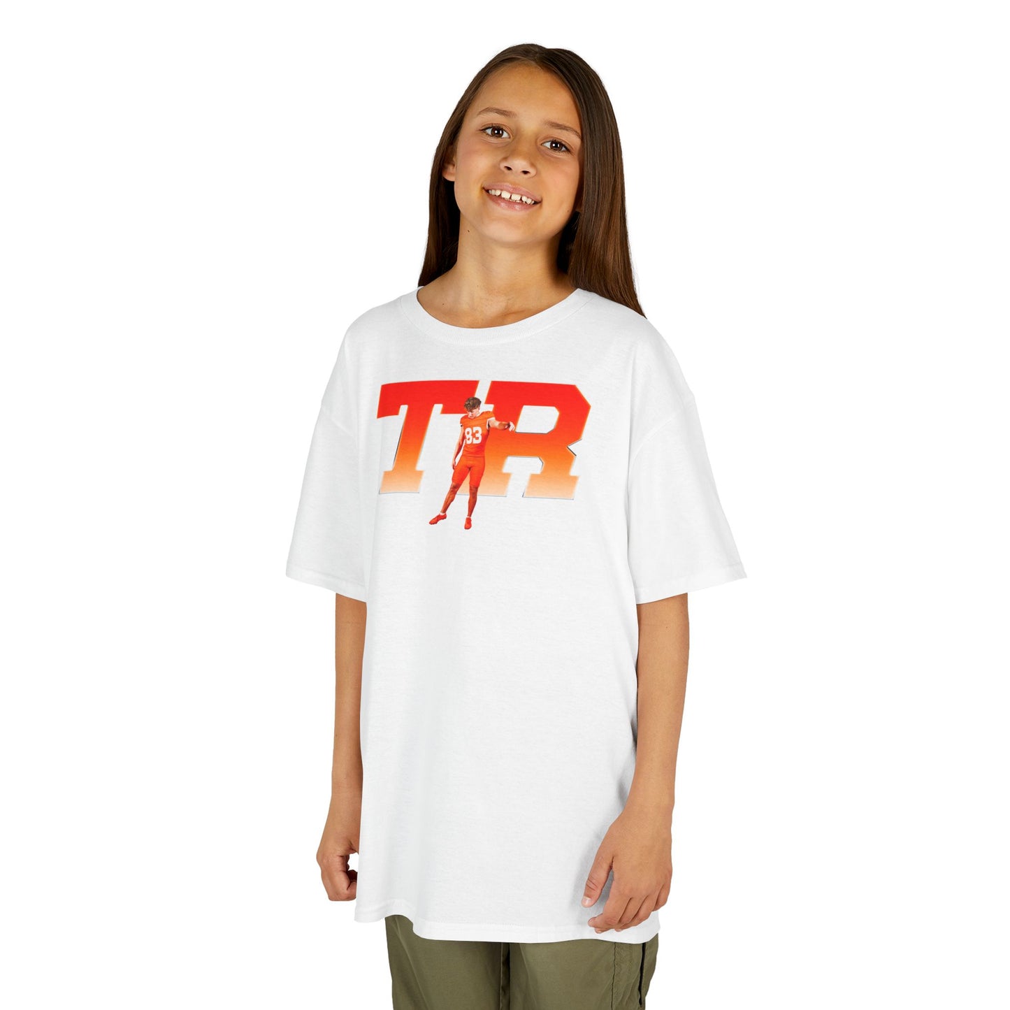 Tate Ryan Big Initials Colored Kids Tee