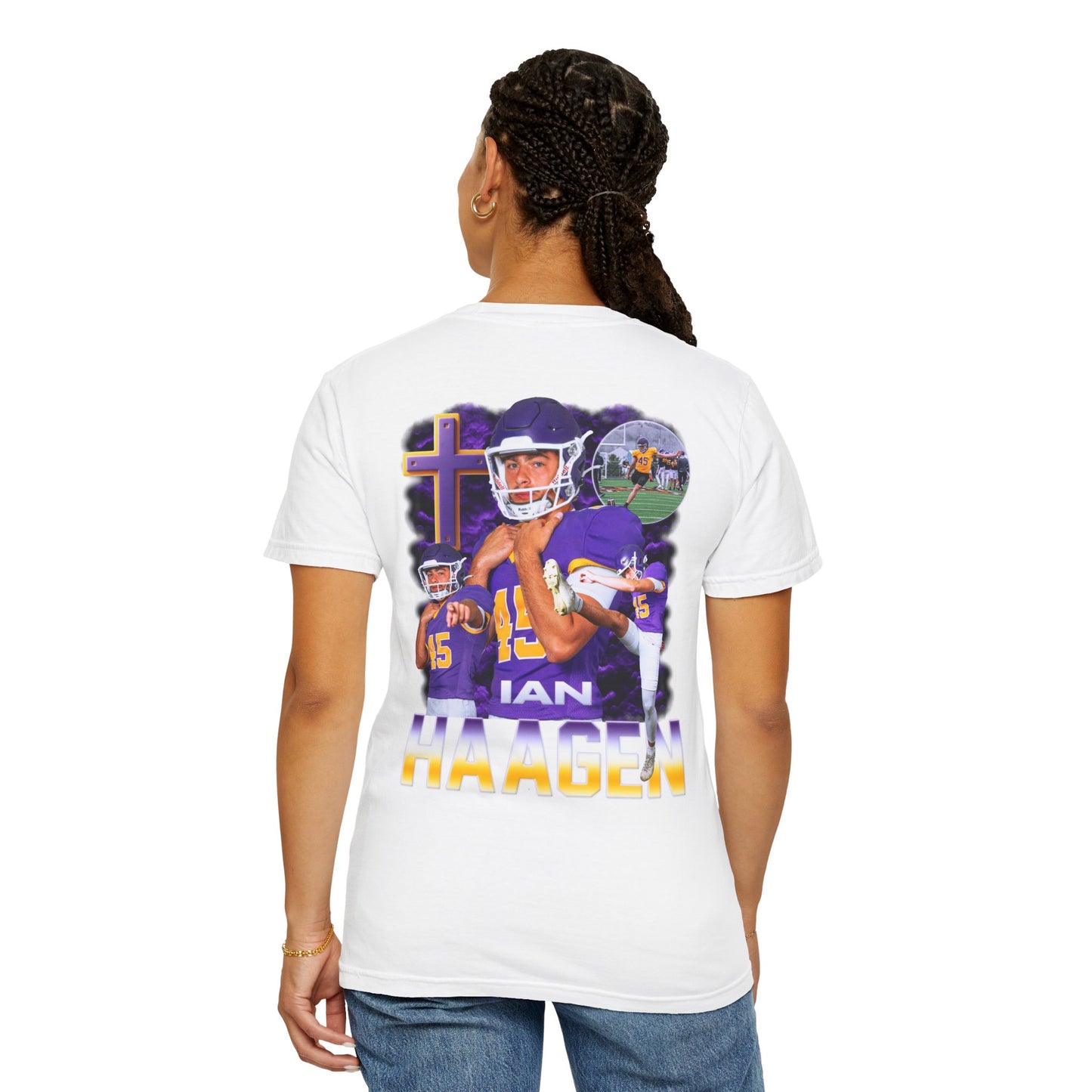 Ian Haagen Logo Front & Back Premium Tee