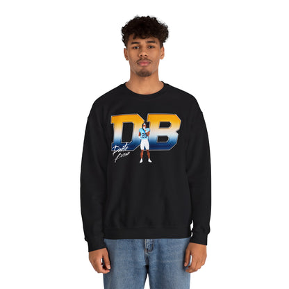 Dante Brown Big Initials Crewneck Sweatshirt