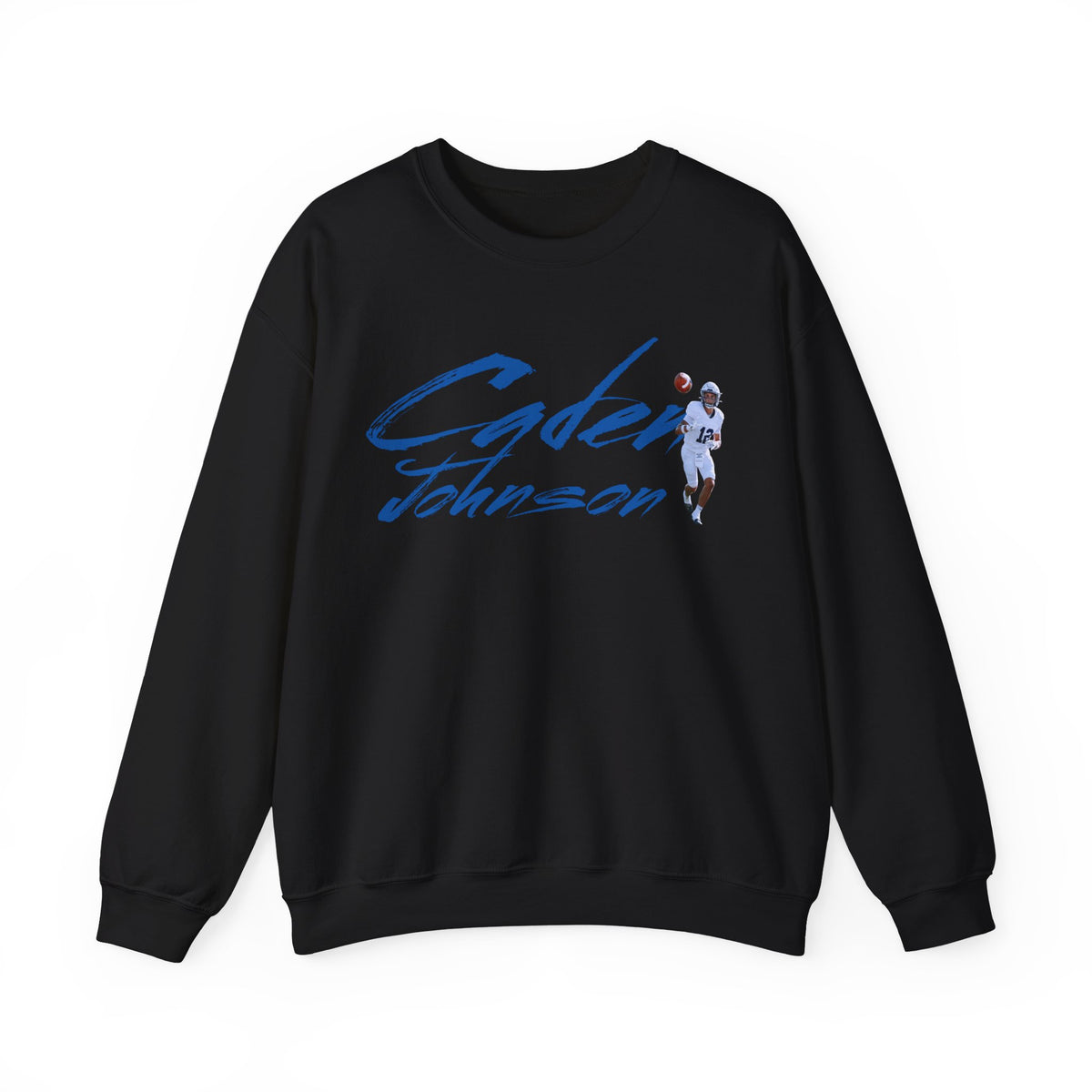 Caden Johnson Cursive Crewneck Sweatshirt