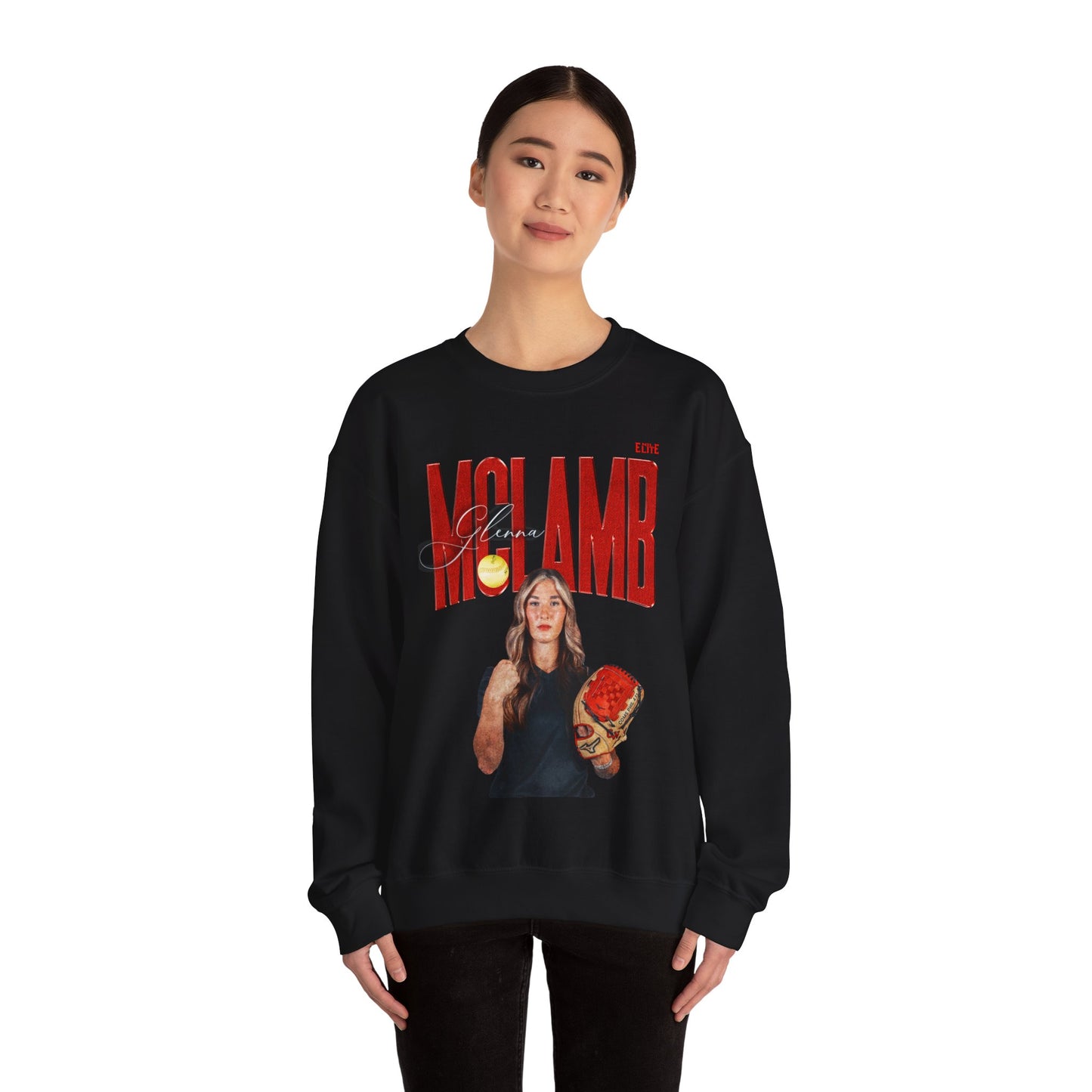 Glenna McLamb Faded Glory Crewneck Sweatshirt