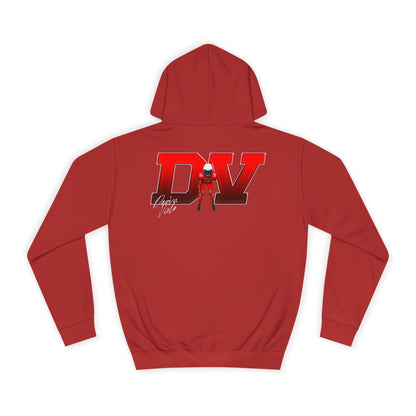 Devin Viola Big Initals Colored  Premium Hoodie
