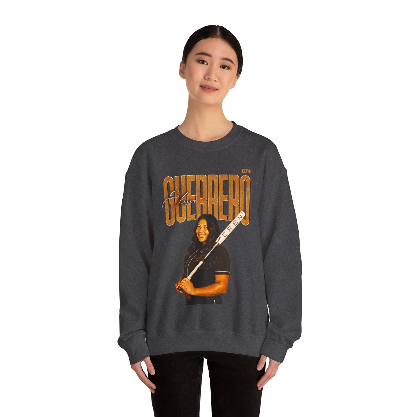 Elissa Guerrero Faded Glory Crewneck Sweatshirt