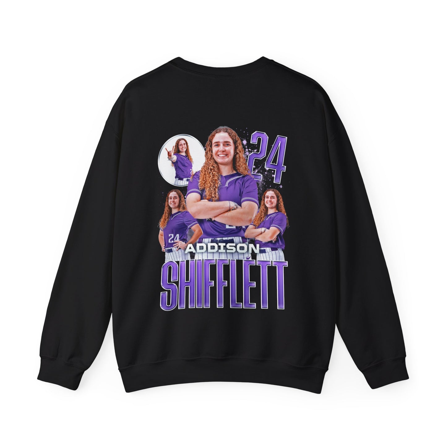 Addison Shifflett Logo Front & Back Crewneck