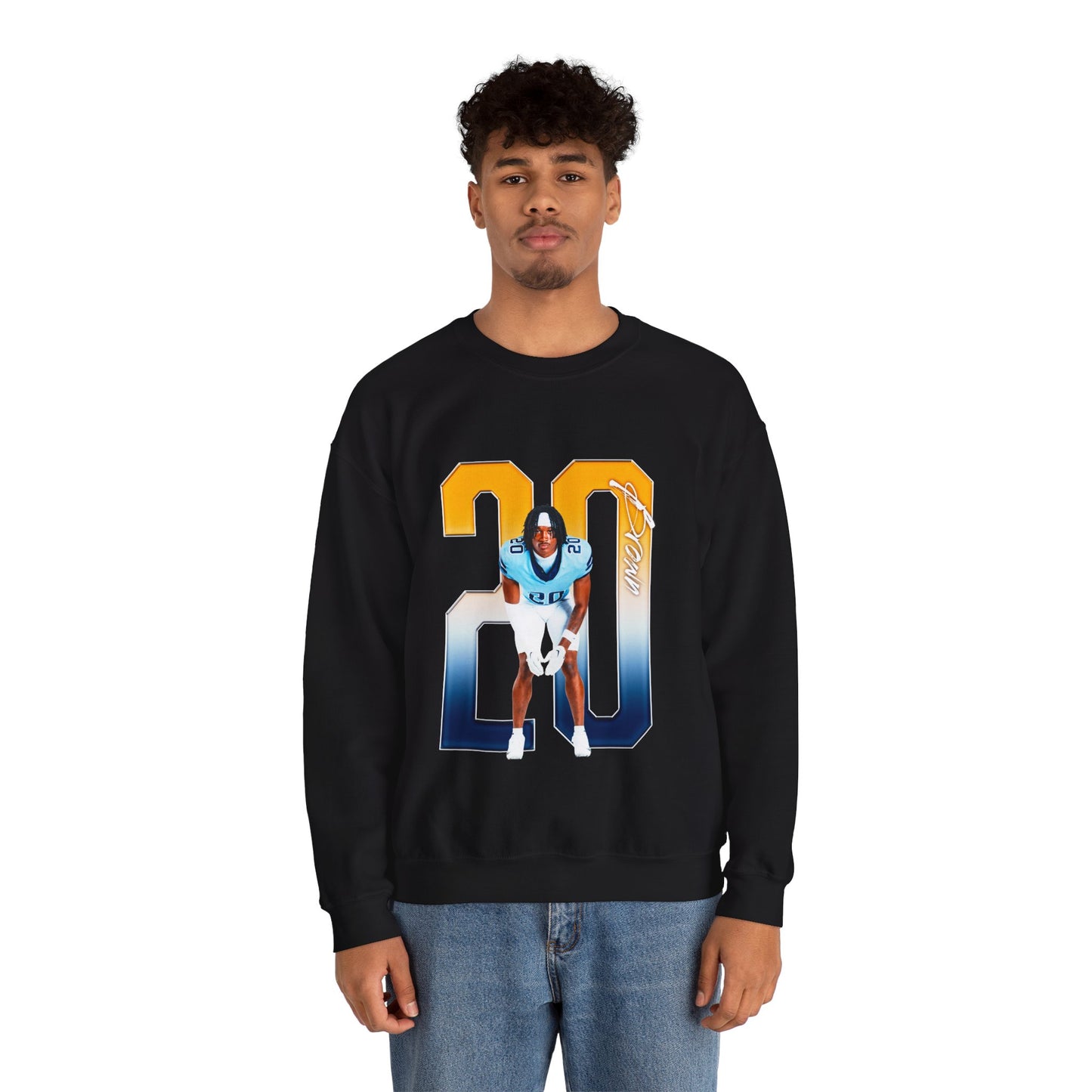 Dante Brown Player Icon Number Crewneck Sweatshirt