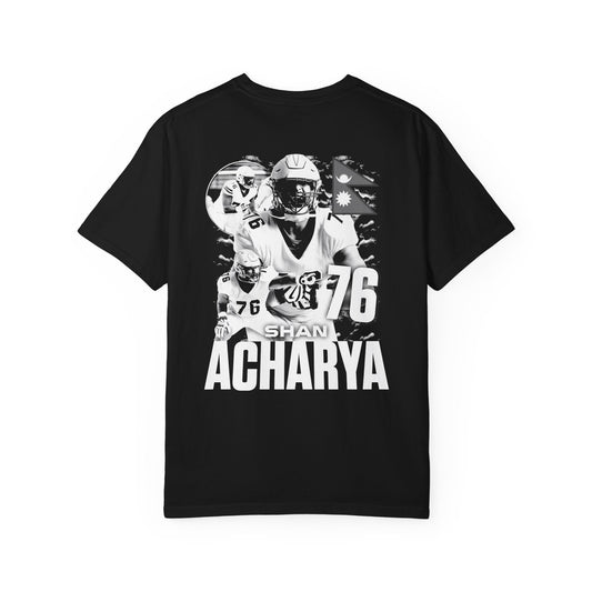 Shan Acharya Heavyweight Vintage Blackout Tee