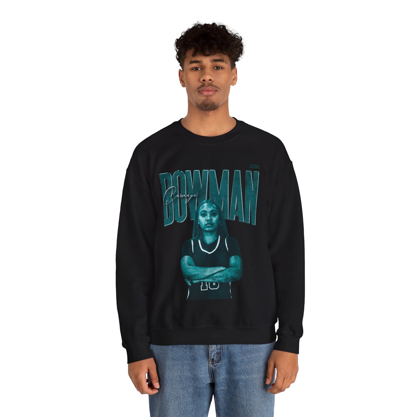 Carmaya Bowman Faded Glory Crewneck Sweatshirt