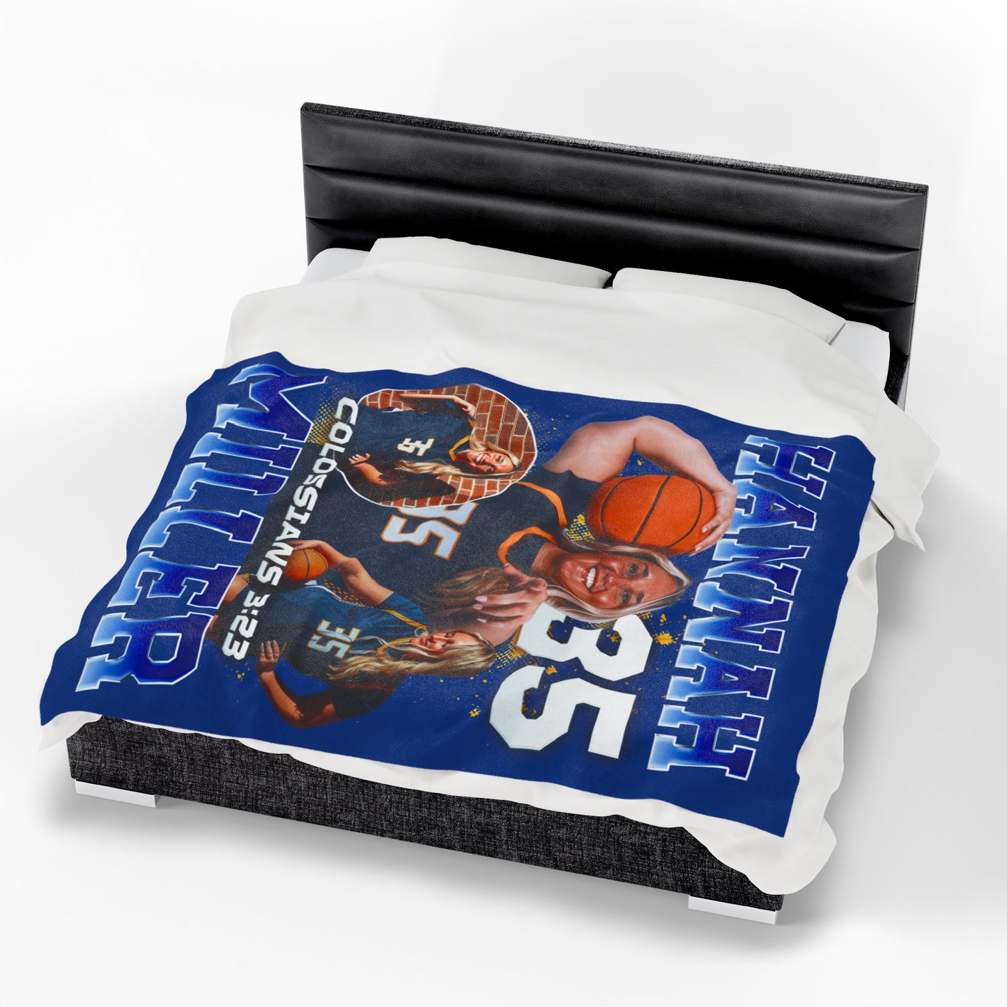 Hannah Miller 60"-80" Plush Blanket