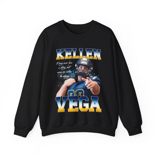 Kellen Vega Featured Quote Crewneck Sweatshirt