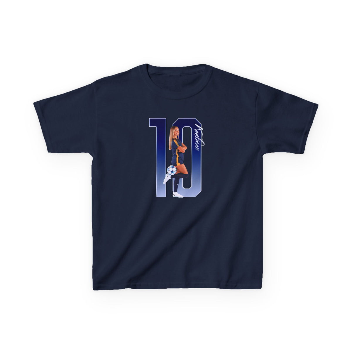 Summer Kaufman Player Icon Number Kids Tee