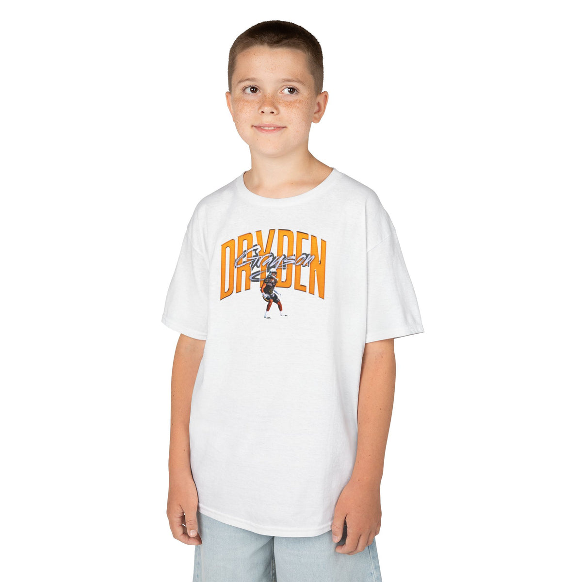 Grayson Dryden Big Last Name Kids Tee