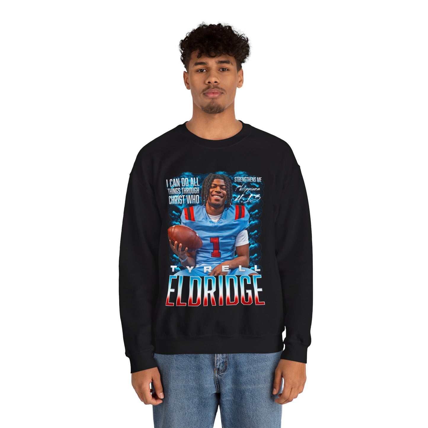 Tyrell Eldridge Featured Quote Crewneck Sweatshirt
