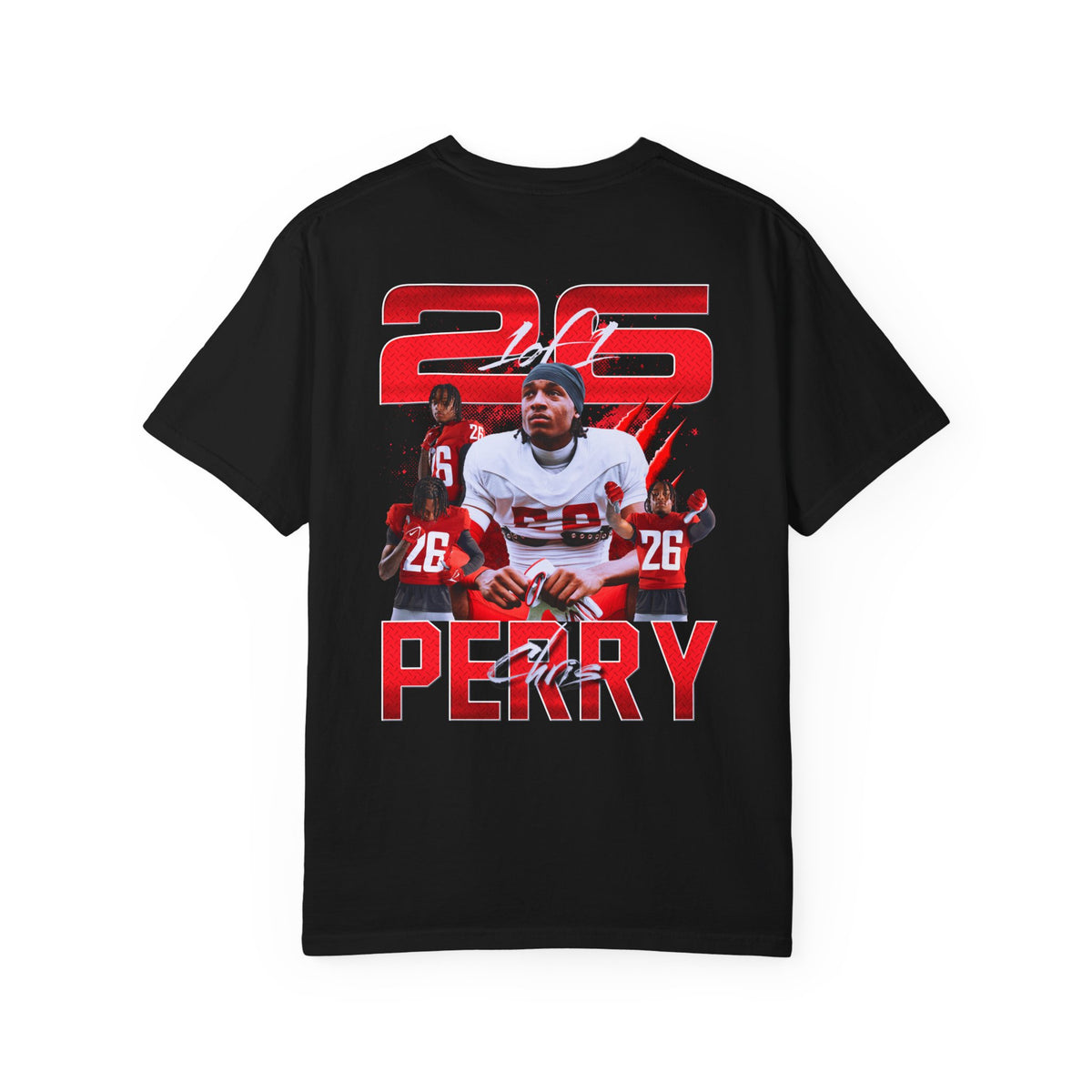 Chris Perry Logo Front & Back Premium Tee