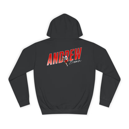 Andrew Brown Cursive Color Combo Premium Hoodie