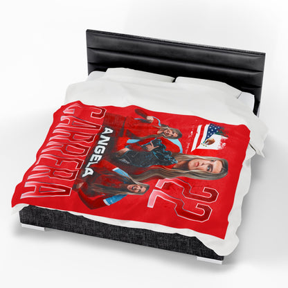 Angela Carrera 60"-80" Plush Blanket