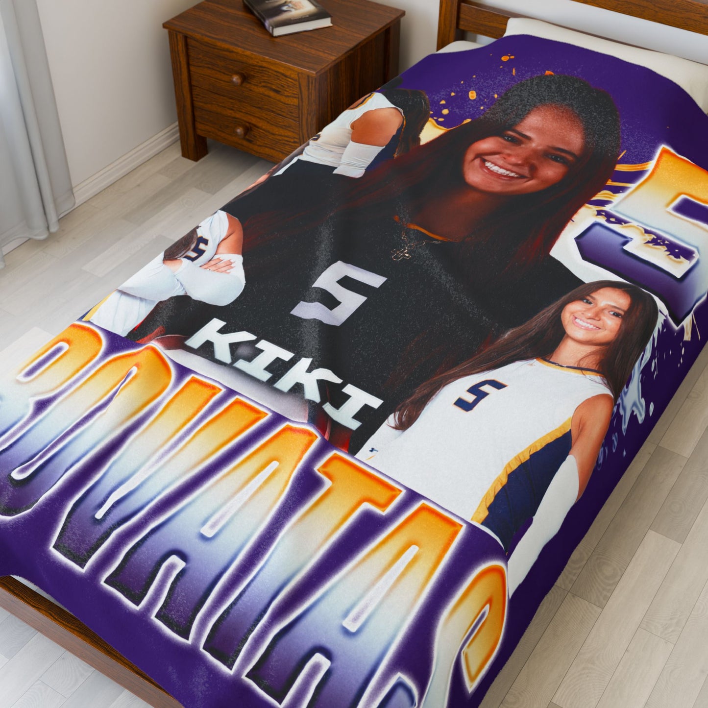 Kiki Provatas 60"-80" Plush Blanket