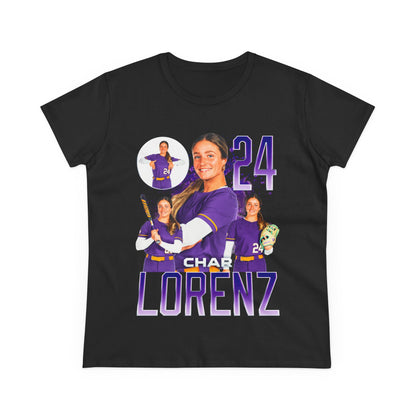 Char Lorenz Name & Number Combo Women's Tee