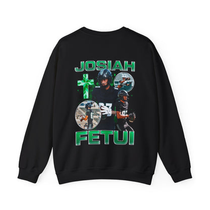 Josiah Fetui Logo Front & Back Crewneck