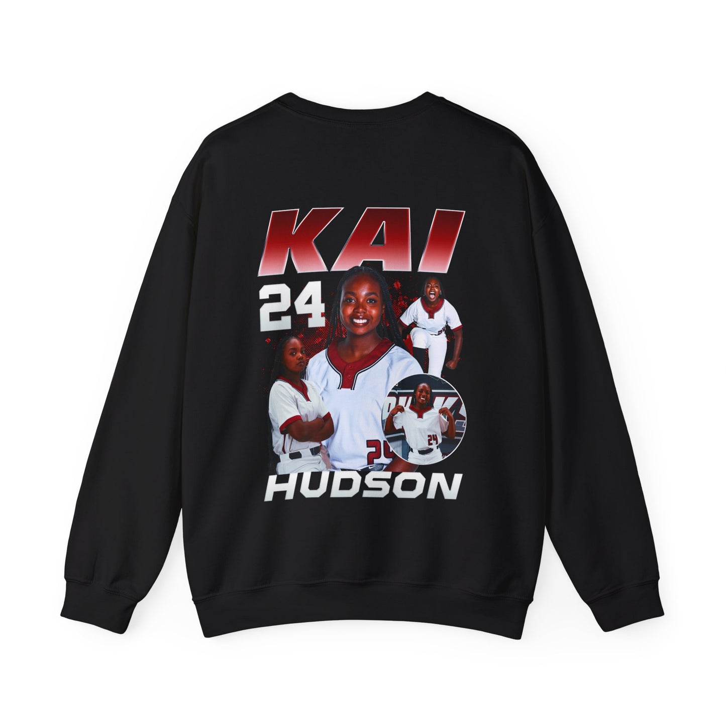 Kai Hudson Logo Front & Back Crewneck