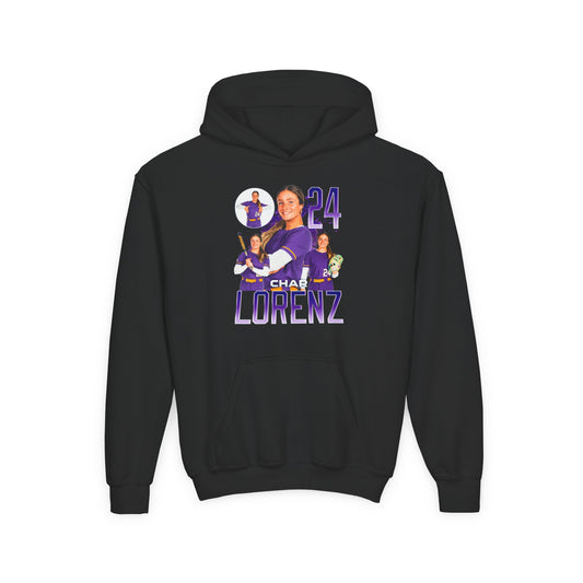 Char Lorenz Name & Number Combo Kids Hoodie