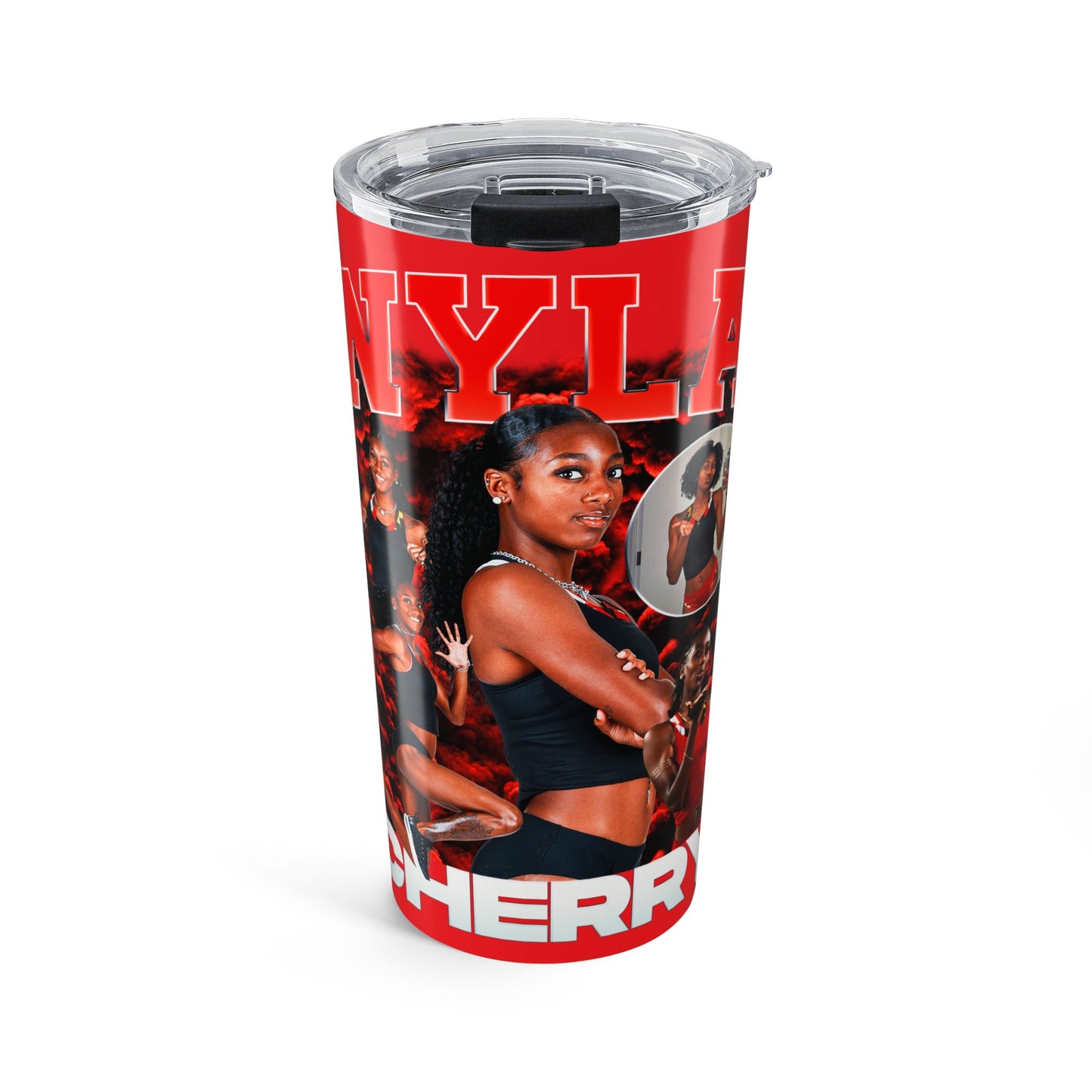 Nyla Cherry First Name Highlight 20oz Tumbler