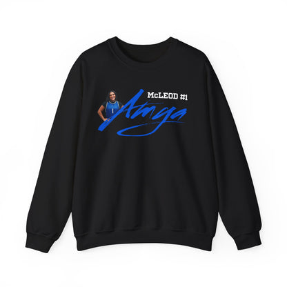 Amya McLeod Cursive Name & Number Crewneck Sweatshirt